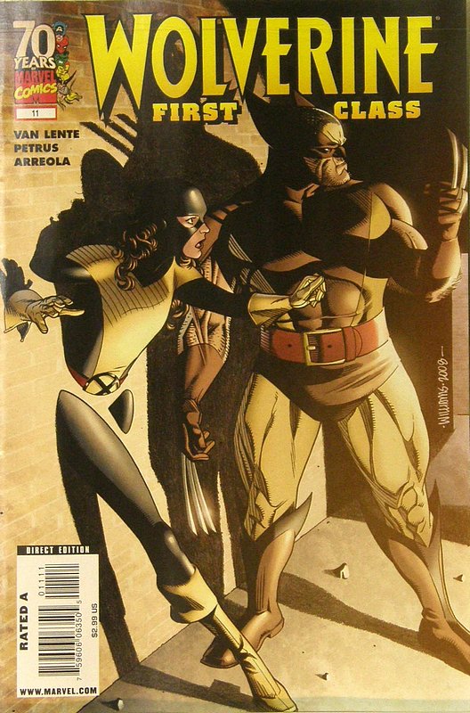 Cover of Wolverine: First Class (Vol 1) #11. One of 250,000 Vintage American Comics on sale from Krypton!