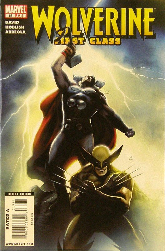 Cover of Wolverine: First Class (Vol 1) #15. One of 250,000 Vintage American Comics on sale from Krypton!