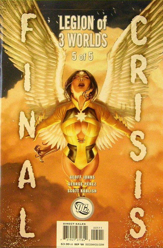 Cover of Final Crisis: Legion of Three Worlds (2008 Ltd) #5. One of 250,000 Vintage American Comics on sale from Krypton!