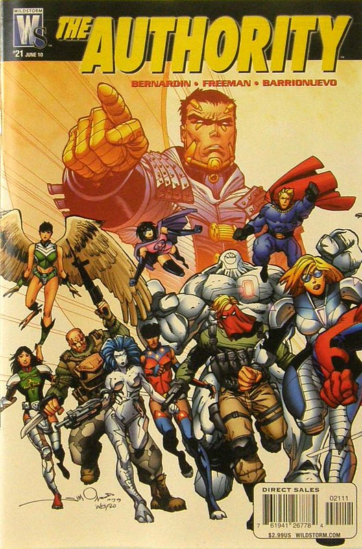 Cover of Authority (Vol 4) #21. One of 250,000 Vintage American Comics on sale from Krypton!
