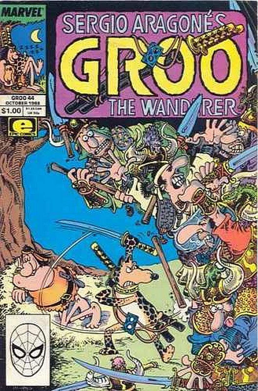 Cover of Groo the Wanderer (Vol 1) #44. One of 250,000 Vintage American Comics on sale from Krypton!