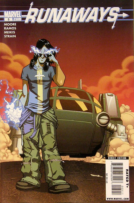 Cover of Runaways (Vol 3) #5. One of 250,000 Vintage American Comics on sale from Krypton!