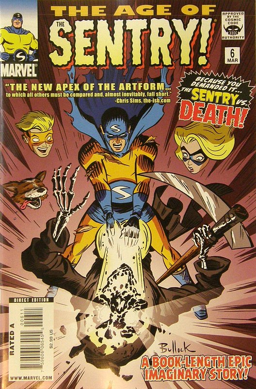 Cover of Age of Sentry (2008 Ltd) #6. One of 250,000 Vintage American Comics on sale from Krypton!