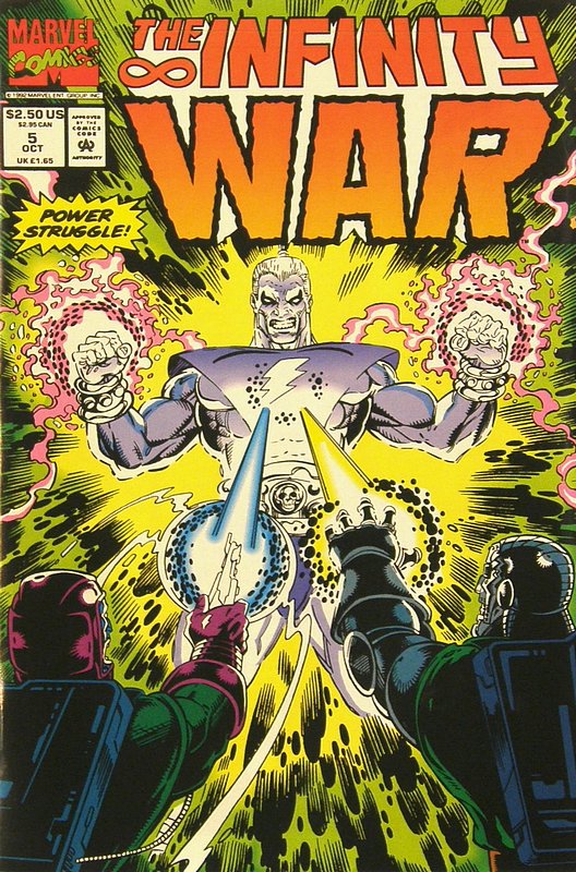 Cover of Infinity War (1992 Ltd) #5. One of 250,000 Vintage American Comics on sale from Krypton!