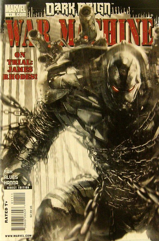Cover of War Machine (Vol 2) #11. One of 250,000 Vintage American Comics on sale from Krypton!
