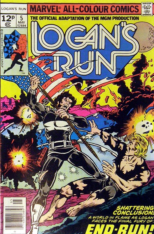 Cover of Logans Run (Vol 1) #5. One of 250,000 Vintage American Comics on sale from Krypton!