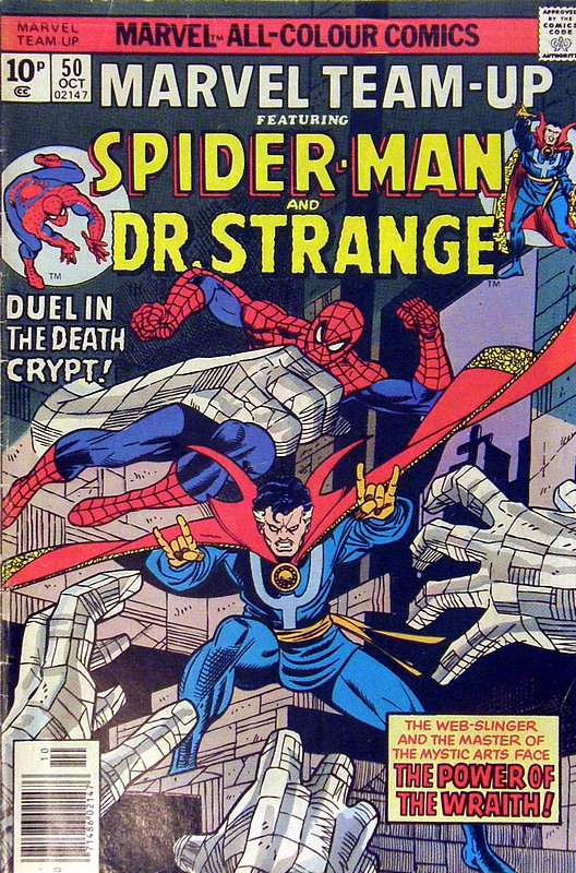 Cover of Marvel Team-up (Vol 1) #50. One of 250,000 Vintage American Comics on sale from Krypton!