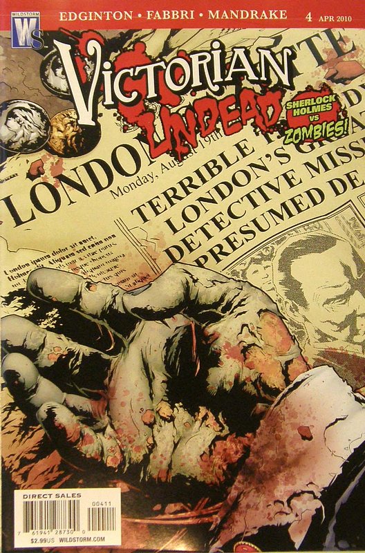 Cover of Victorian Undead #4. One of 250,000 Vintage American Comics on sale from Krypton!