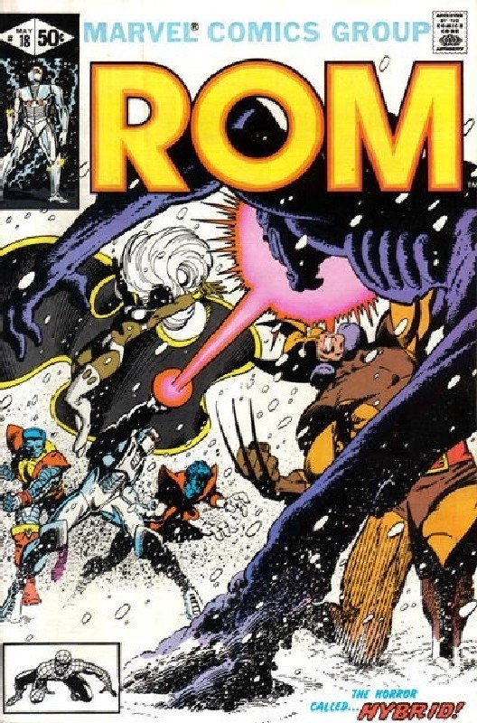 Cover of Rom #18. One of 250,000 Vintage American Comics on sale from Krypton!