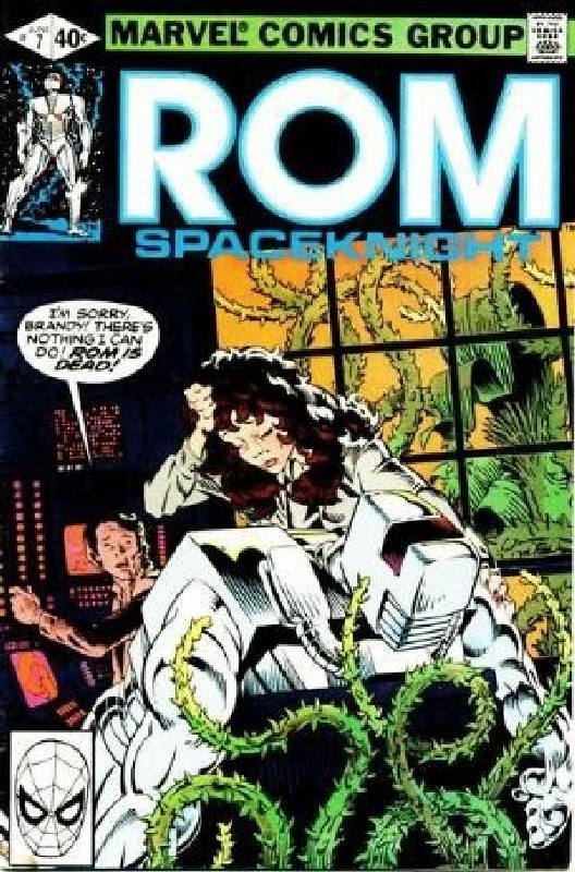 Cover of Rom #7. One of 250,000 Vintage American Comics on sale from Krypton!