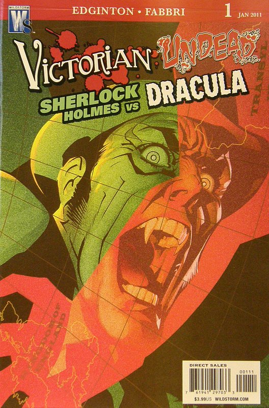 Cover of Victorian Undead II: Holmes vs Dracula (2010 Ltd) #1. One of 250,000 Vintage American Comics on sale from Krypton!