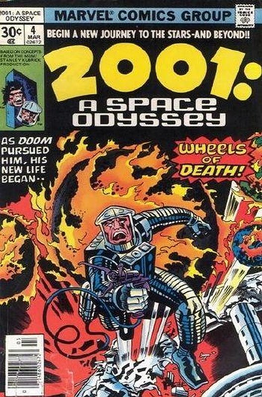 Cover of 2001: A Space Odyssey (Vol 1) #4. One of 250,000 Vintage American Comics on sale from Krypton!
