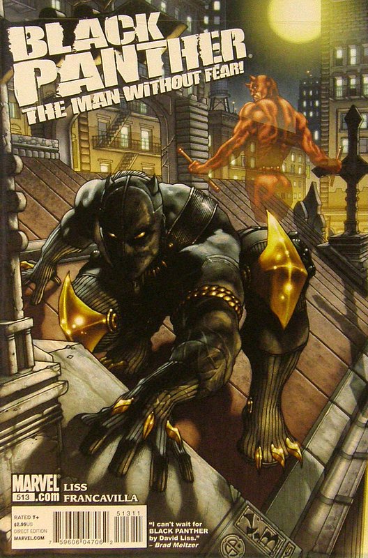 Cover of Black Panther: Man without Fear (Vol 1) #513. One of 250,000 Vintage American Comics on sale from Krypton!