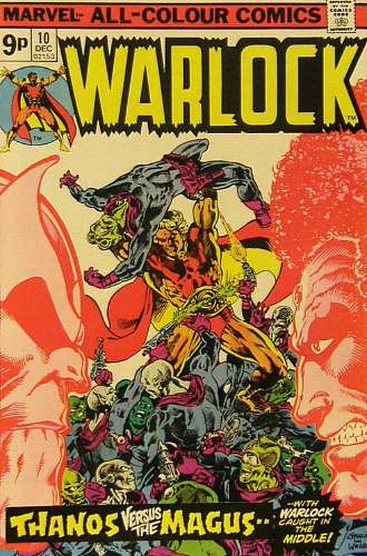 Origin of Thanos<br> Cover of Warlock (Vol 1) The Power of #10. One of 250,000 Vintage American Comics on sale from Krypton!