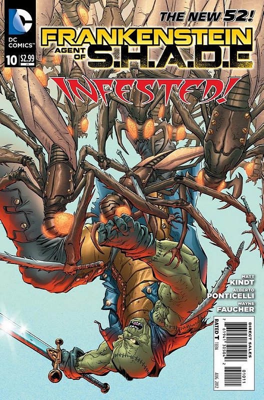 Cover of Frankenstein Agent of Shade (Vol 1) #10. One of 250,000 Vintage American Comics on sale from Krypton!