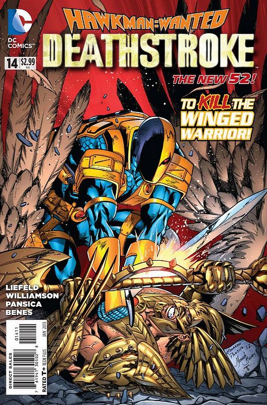 Cover of Deathstroke (Vol 2) #14. One of 250,000 Vintage American Comics on sale from Krypton!