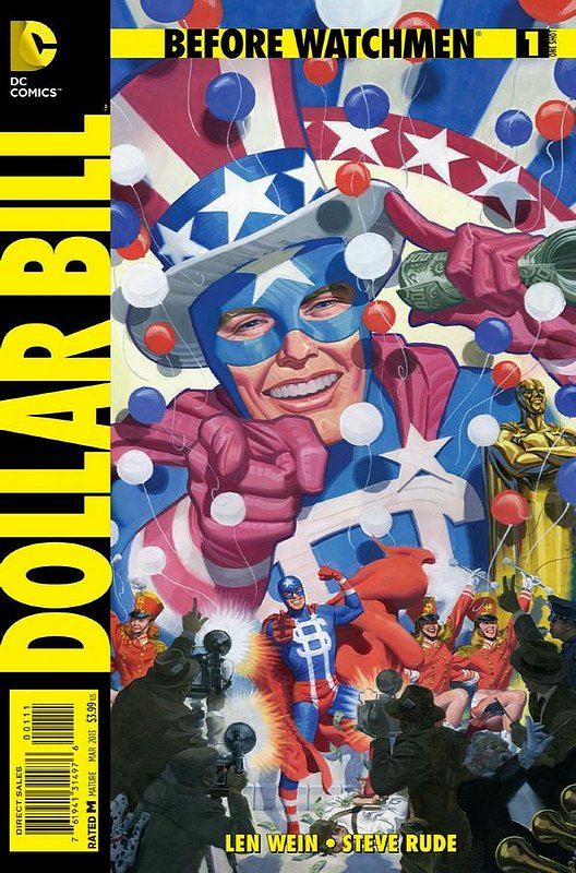 Cover of Before Watchmen: Dollar Bill (2013 One Shot) #1. One of 250,000 Vintage American Comics on sale from Krypton!