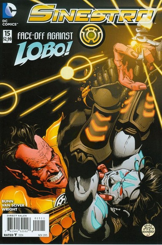 Cover of Sinestro (Vol 1) #15. One of 250,000 Vintage American Comics on sale from Krypton!