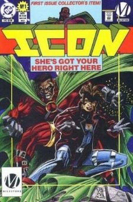 Cover of Icon (Vol 1) #1. One of 250,000 Vintage American Comics on sale from Krypton!