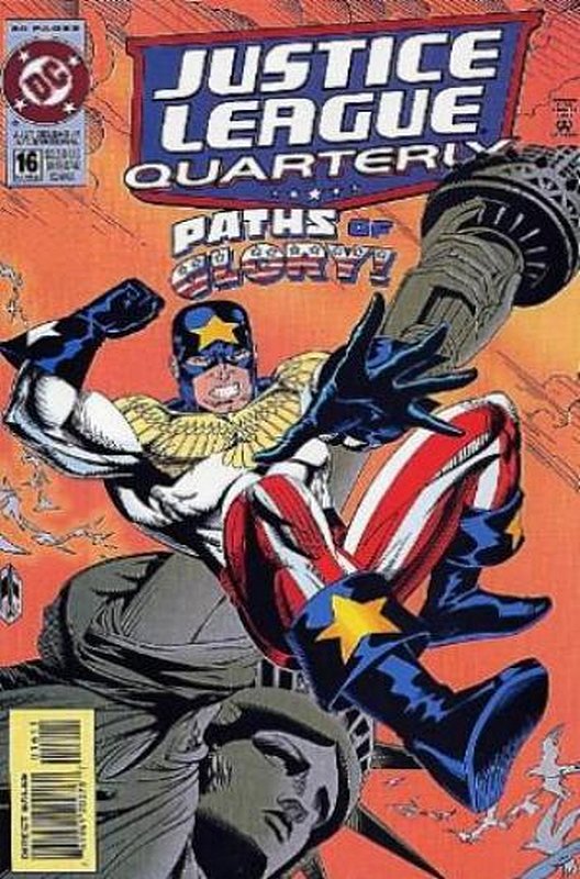 Cover of Justice League Quarterly (Vol 1) #16. One of 250,000 Vintage American Comics on sale from Krypton!