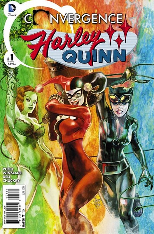 Cover of Convergence: Harley Quinn (2015 Ltd) #1. One of 250,000 Vintage American Comics on sale from Krypton!