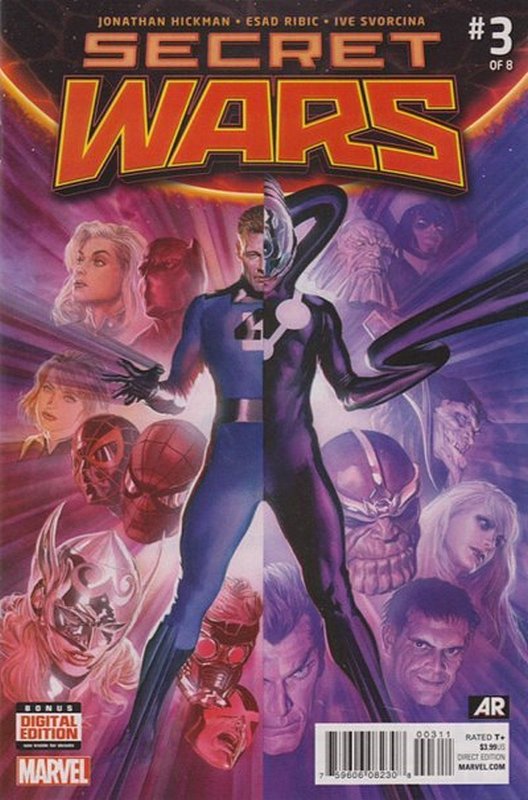 Cover of Secret Wars (2015 Ltd) #3. One of 250,000 Vintage American Comics on sale from Krypton!