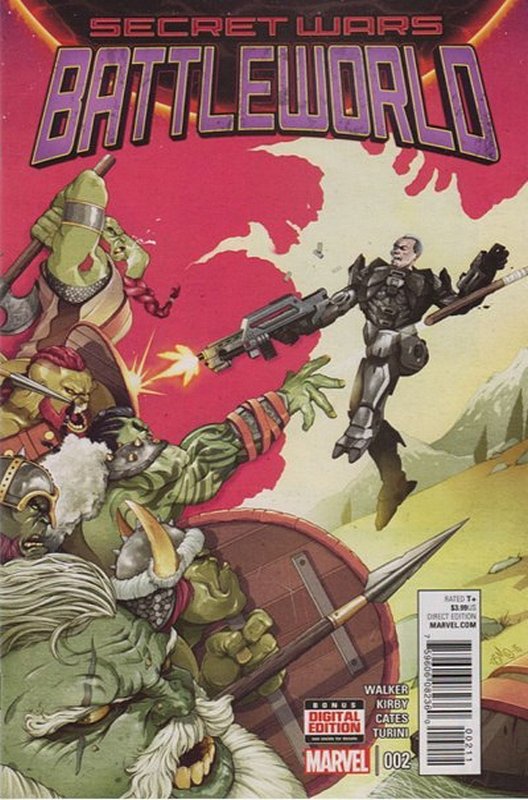 Cover of Secret Wars: Battleworld (2015 Ltd) #2. One of 250,000 Vintage American Comics on sale from Krypton!