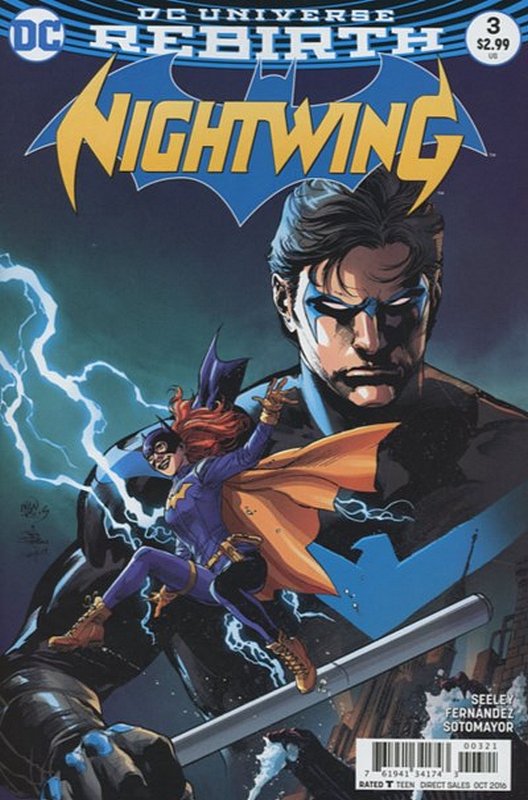 Cover of Nightwing (Vol 3) #3. One of 250,000 Vintage American Comics on sale from Krypton!