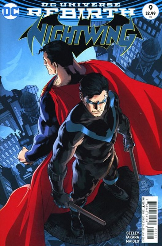 Cover of Nightwing (Vol 3) #9. One of 250,000 Vintage American Comics on sale from Krypton!