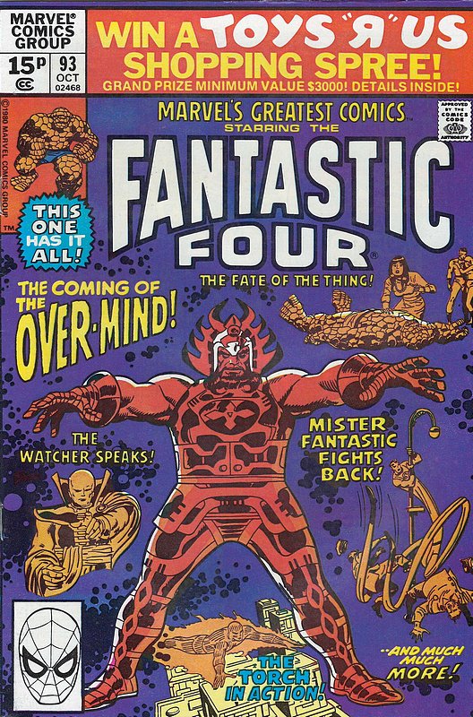 Cover of Marvels Greatest Comics (Vol 1) #93. One of 250,000 Vintage American Comics on sale from Krypton!