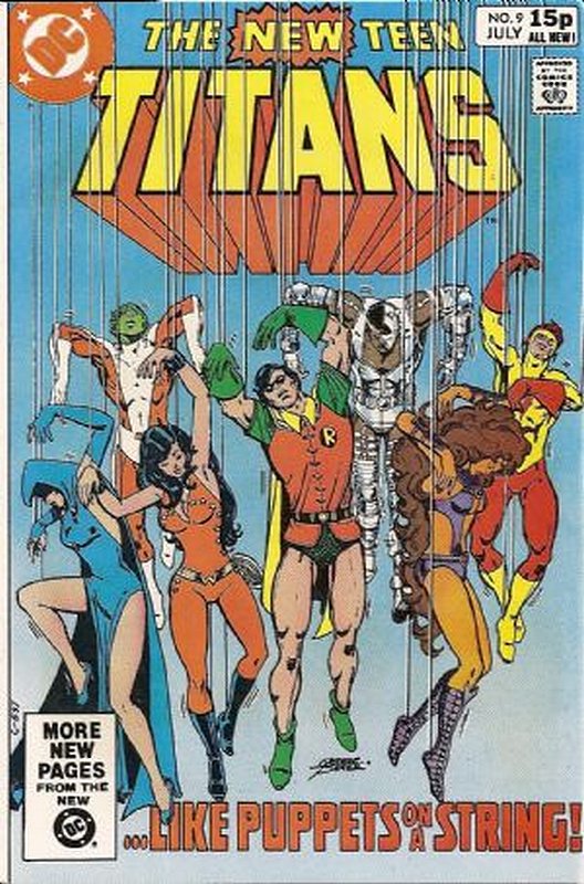 Cover of New Teen Titans (Vol 1) (Tales of from #41) #9. One of 250,000 Vintage American Comics on sale from Krypton!