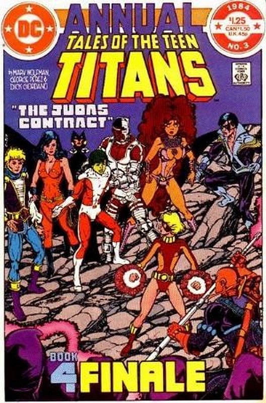 Cover of New Teen Titans Annual (Vol 1) #3. One of 250,000 Vintage American Comics on sale from Krypton!