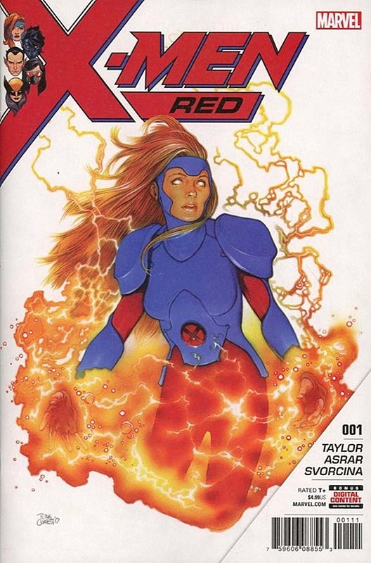 Cover of X-Men: Red (Vol 1) #1. One of 250,000 Vintage American Comics on sale from Krypton!