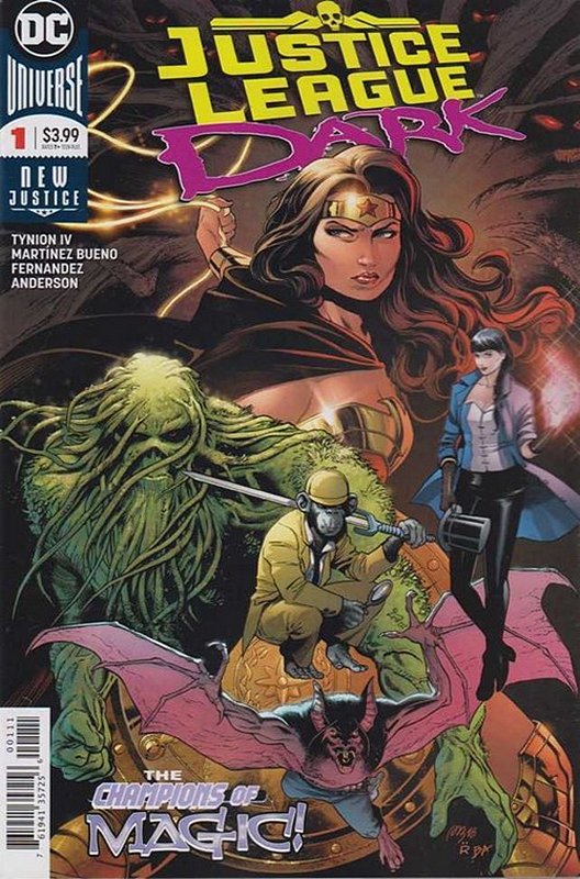 Cover of Justice League Dark (Vol 2) #1. One of 250,000 Vintage American Comics on sale from Krypton!