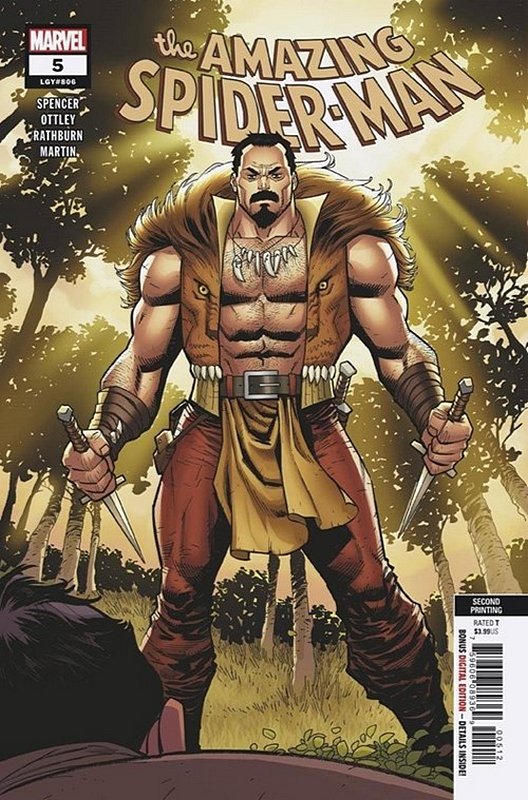 Cover of Amazing Spider-Man (Vol 6) #5. One of 250,000 Vintage American Comics on sale from Krypton!