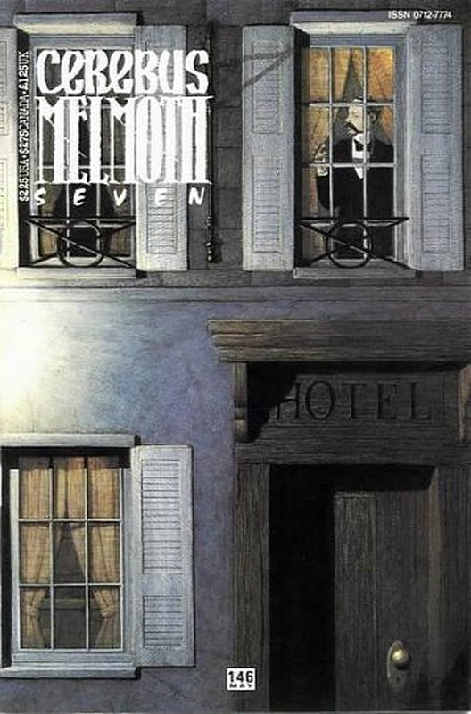 Cover of Cerebus The Aardvark #146. One of 250,000 Vintage American Comics on sale from Krypton!