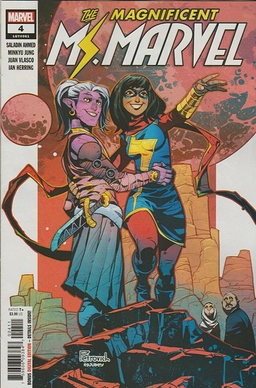 Cover of Magnificent Ms Marvel (Vol 1) #4. One of 250,000 Vintage American Comics on sale from Krypton!