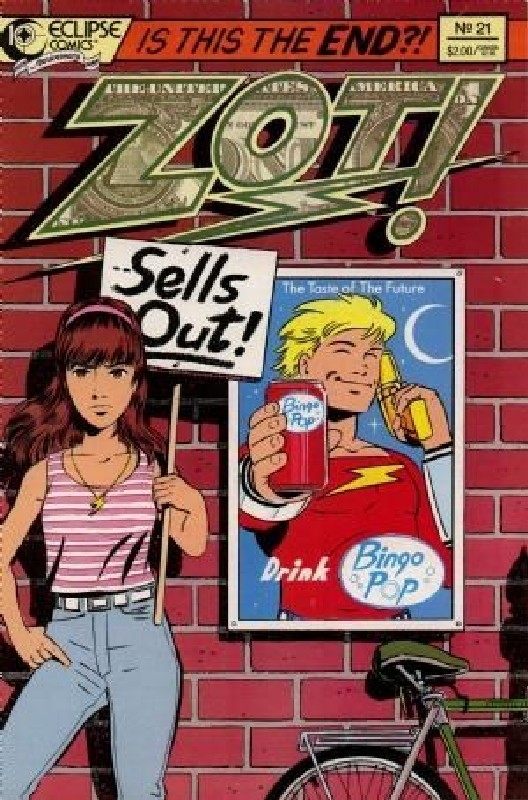 Cover of Zot! (Vol 1) #21. One of 250,000 Vintage American Comics on sale from Krypton!