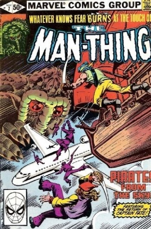 Cover of Man-Thing (Vol 2) #7. One of 250,000 Vintage American Comics on sale from Krypton!