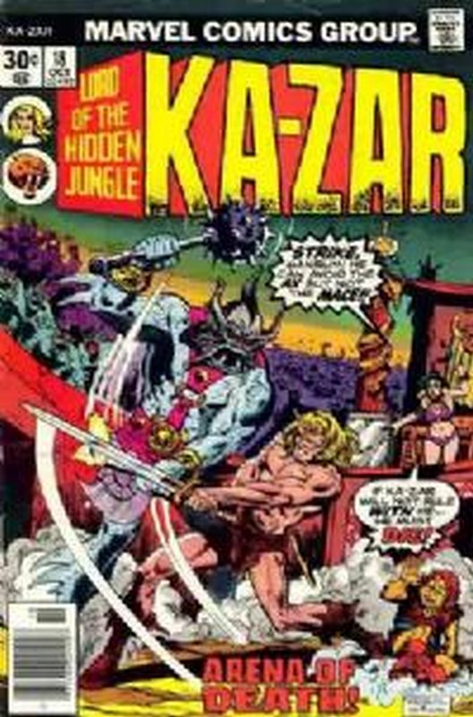 Cover of Ka-Zar (Vol 2) Lord of the Hidden Jungle #18. One of 250,000 Vintage American Comics on sale from Krypton!
