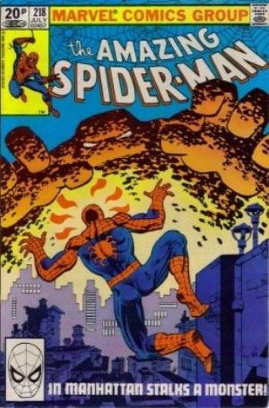 Cover of Amazing Spider-Man (Vol 1) #218. One of 250,000 Vintage American Comics on sale from Krypton!