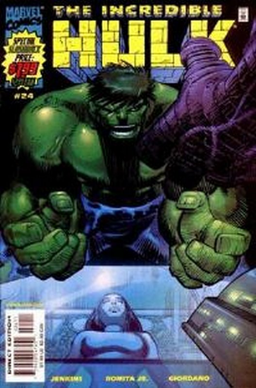 Cover of Incredible Hulk (Vol 3) #24. One of 250,000 Vintage American Comics on sale from Krypton!
