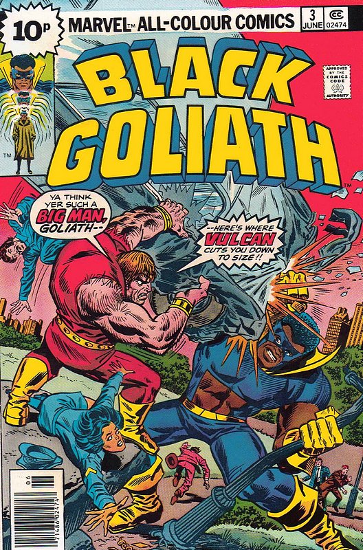 Cover of Black Goliath (Vol 1) #3. One of 250,000 Vintage American Comics on sale from Krypton!