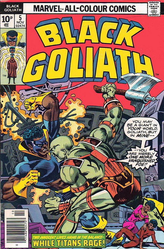 Cover of Black Goliath (Vol 1) #5. One of 250,000 Vintage American Comics on sale from Krypton!