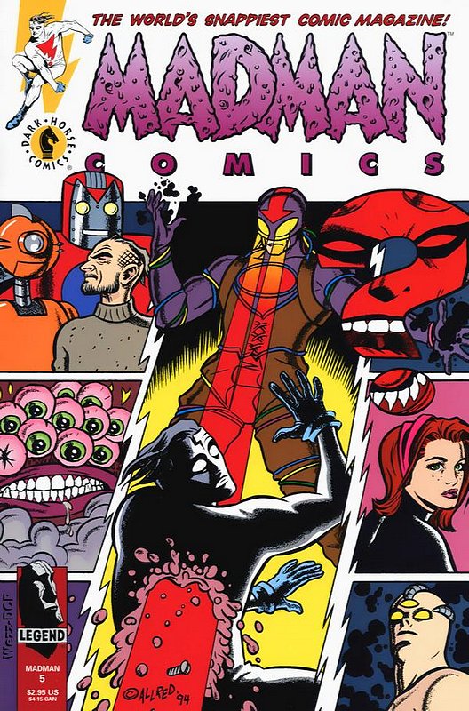 Cover of Madman Comics (Vol 1) #5. One of 250,000 Vintage American Comics on sale from Krypton!