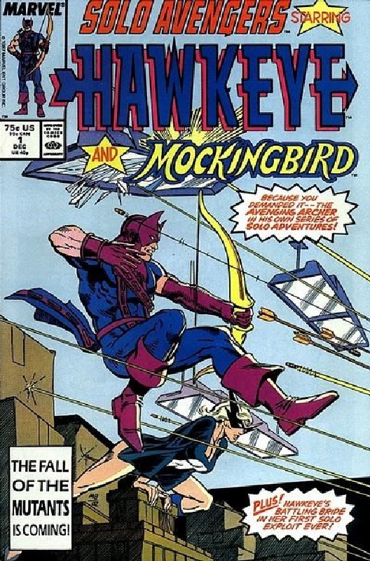 Cover of Solo Avengers (Vol 1) #1. One of 250,000 Vintage American Comics on sale from Krypton!