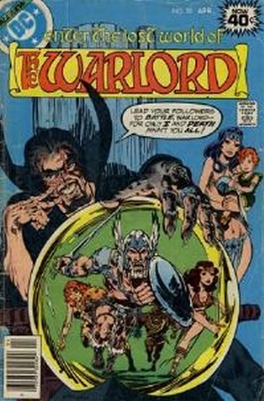 Cover of Warlord (Vol 1) #20. One of 250,000 Vintage American Comics on sale from Krypton!