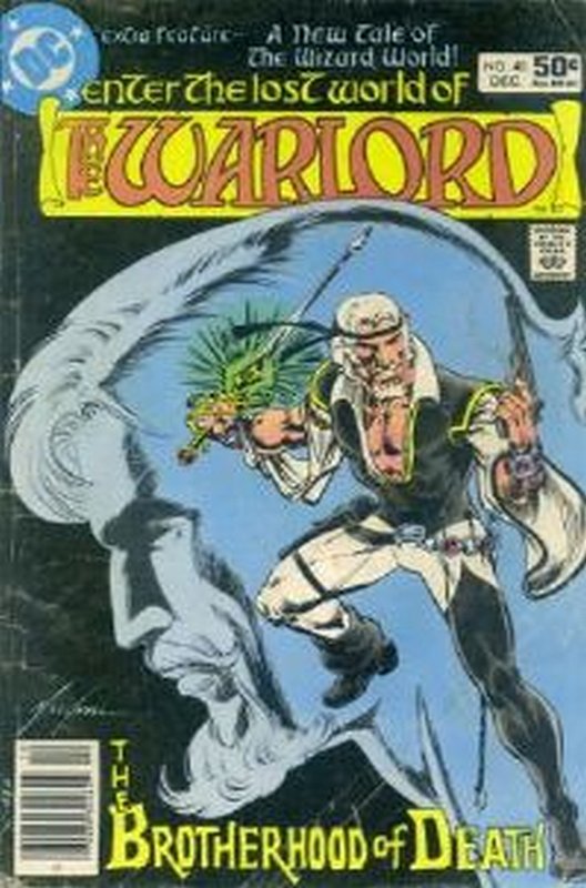 Cover of Warlord (Vol 1) #40. One of 250,000 Vintage American Comics on sale from Krypton!