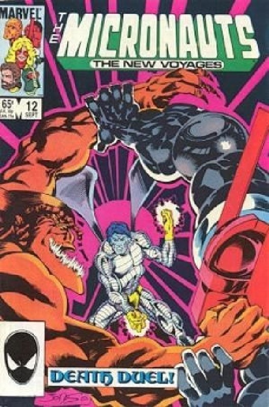 Cover of Micronauts (Vol 2) The New Voyages #12. One of 250,000 Vintage American Comics on sale from Krypton!