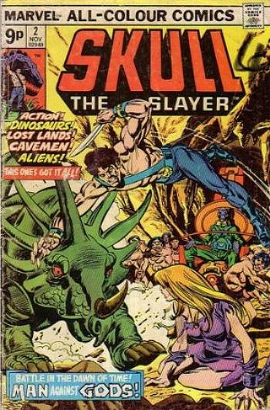 Cover of Skull the Slayer (Vol 1) #2. One of 250,000 Vintage American Comics on sale from Krypton!
